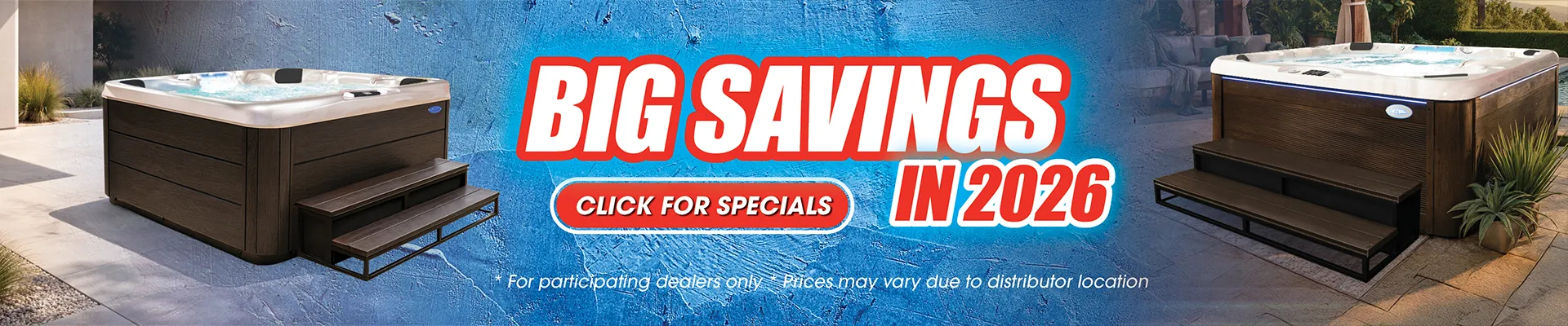 Calspas hot tub being used in a family setting - Whitefish