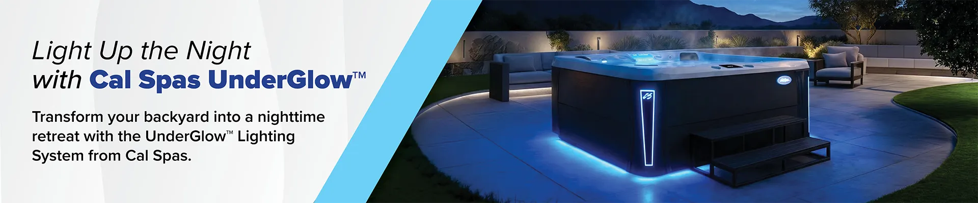 Calspas hot tub being used in a family setting - Whitefish